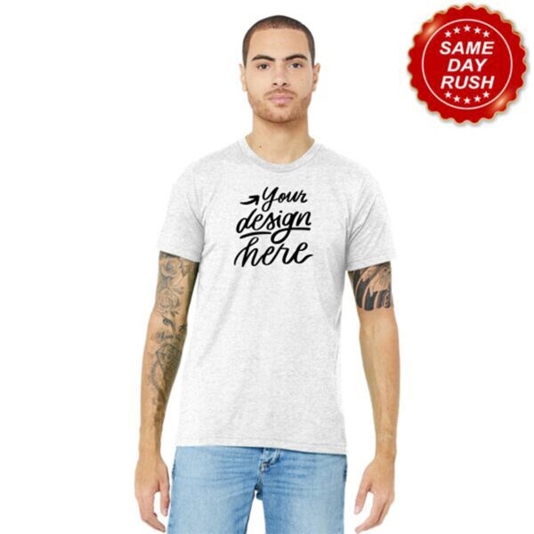 Unisex Triblend Short Sleeve Tee - Contract Same Day Rush Thumbnail